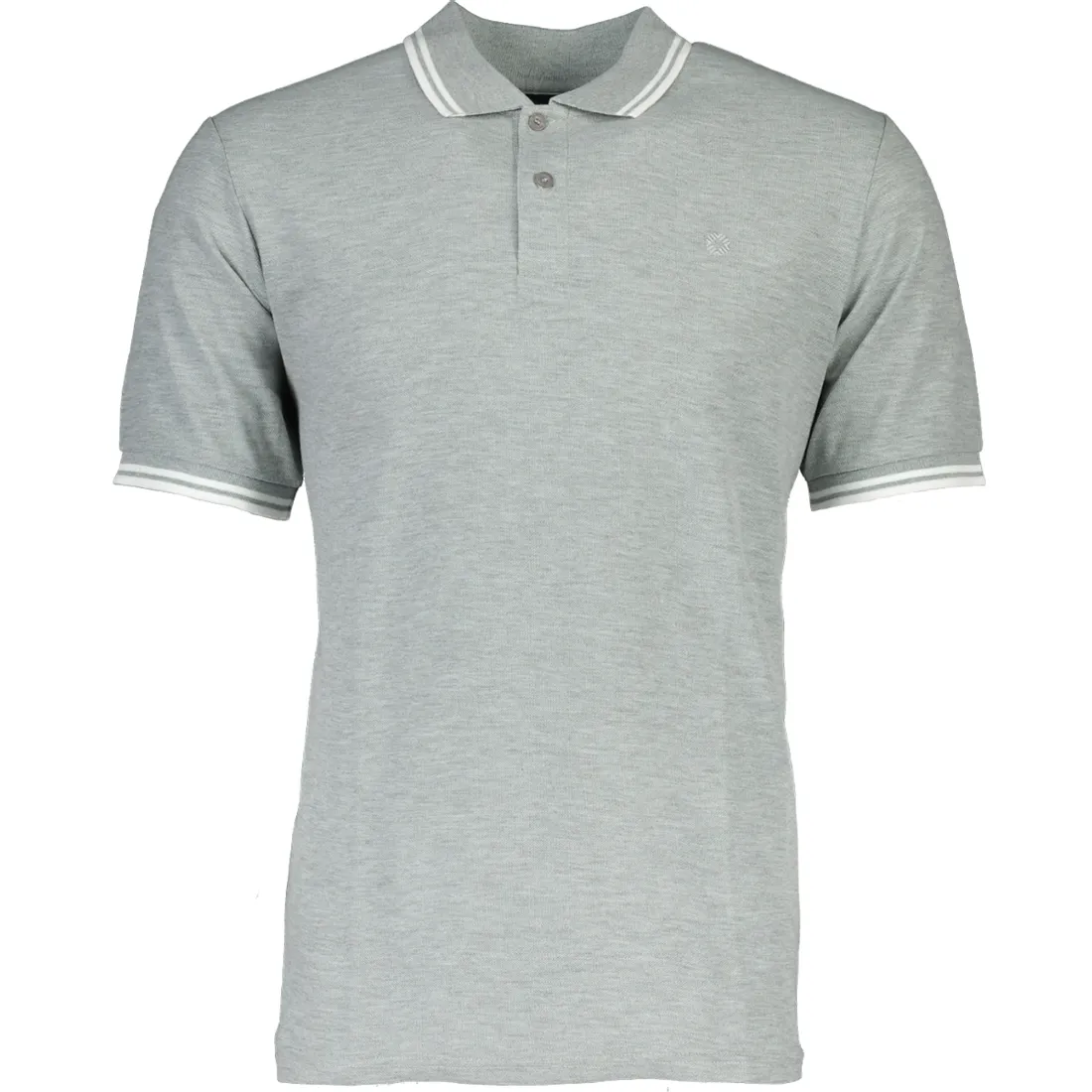 Grey Golfer Shirt Menswear PEP