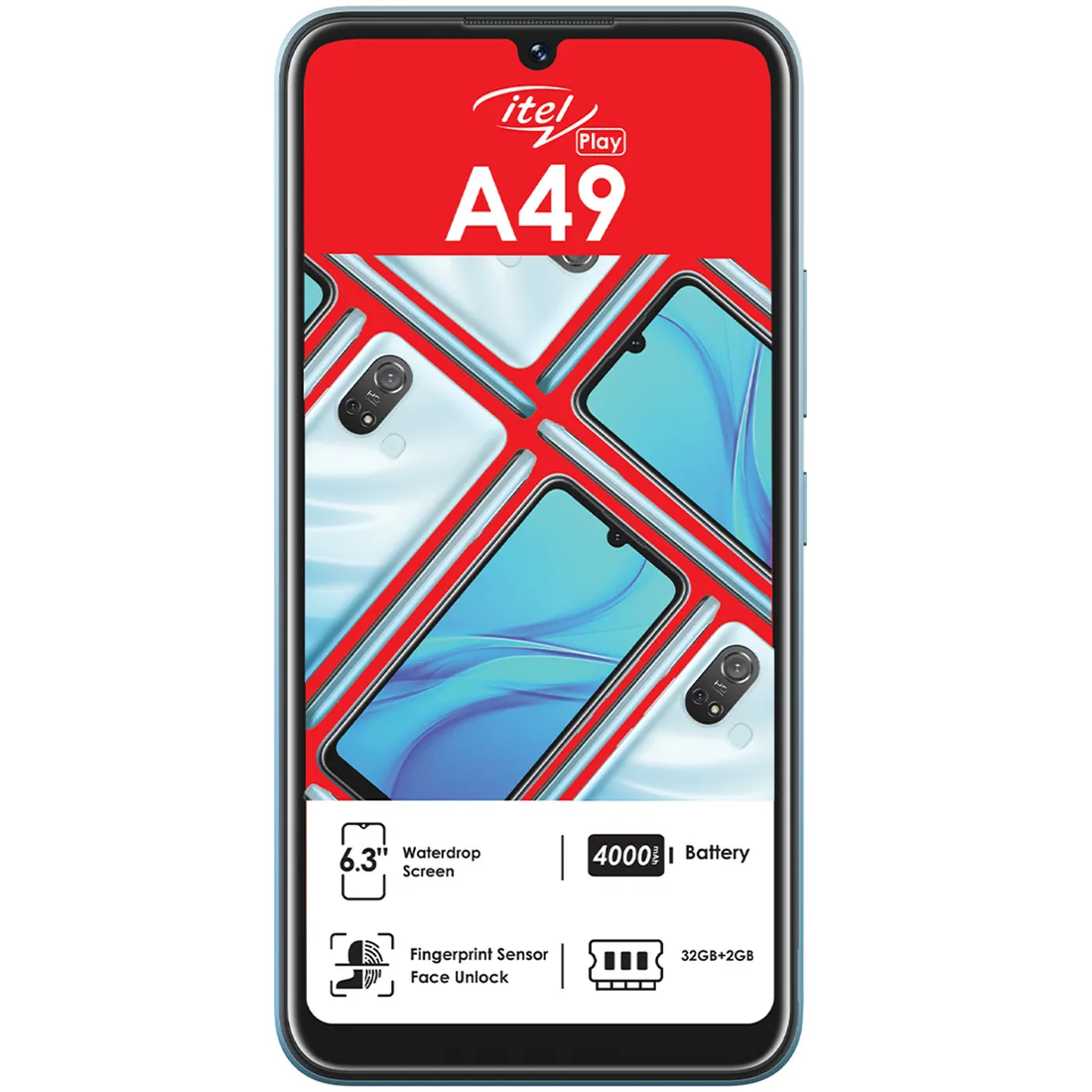 Itel A49 Play Dual Sim | Cellular | PEP