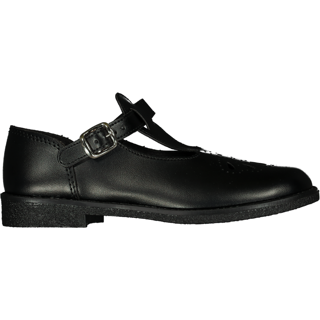 Girls Synthetic School Shoe