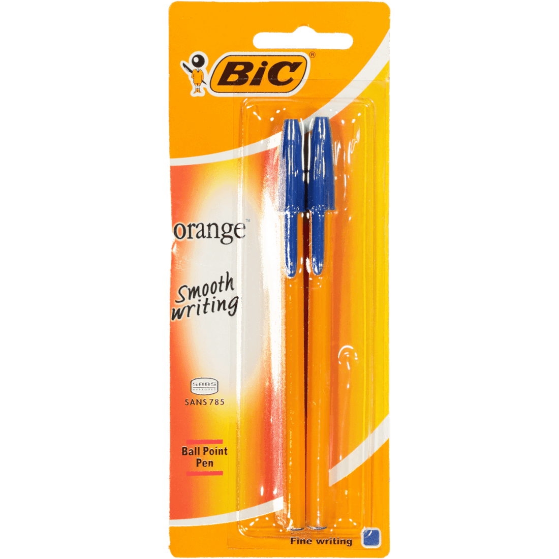 Blue Bic Orange Pens