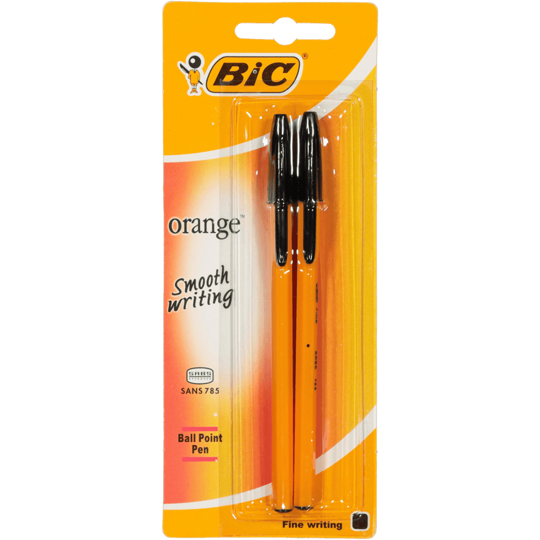 Black Bic Orange Pens