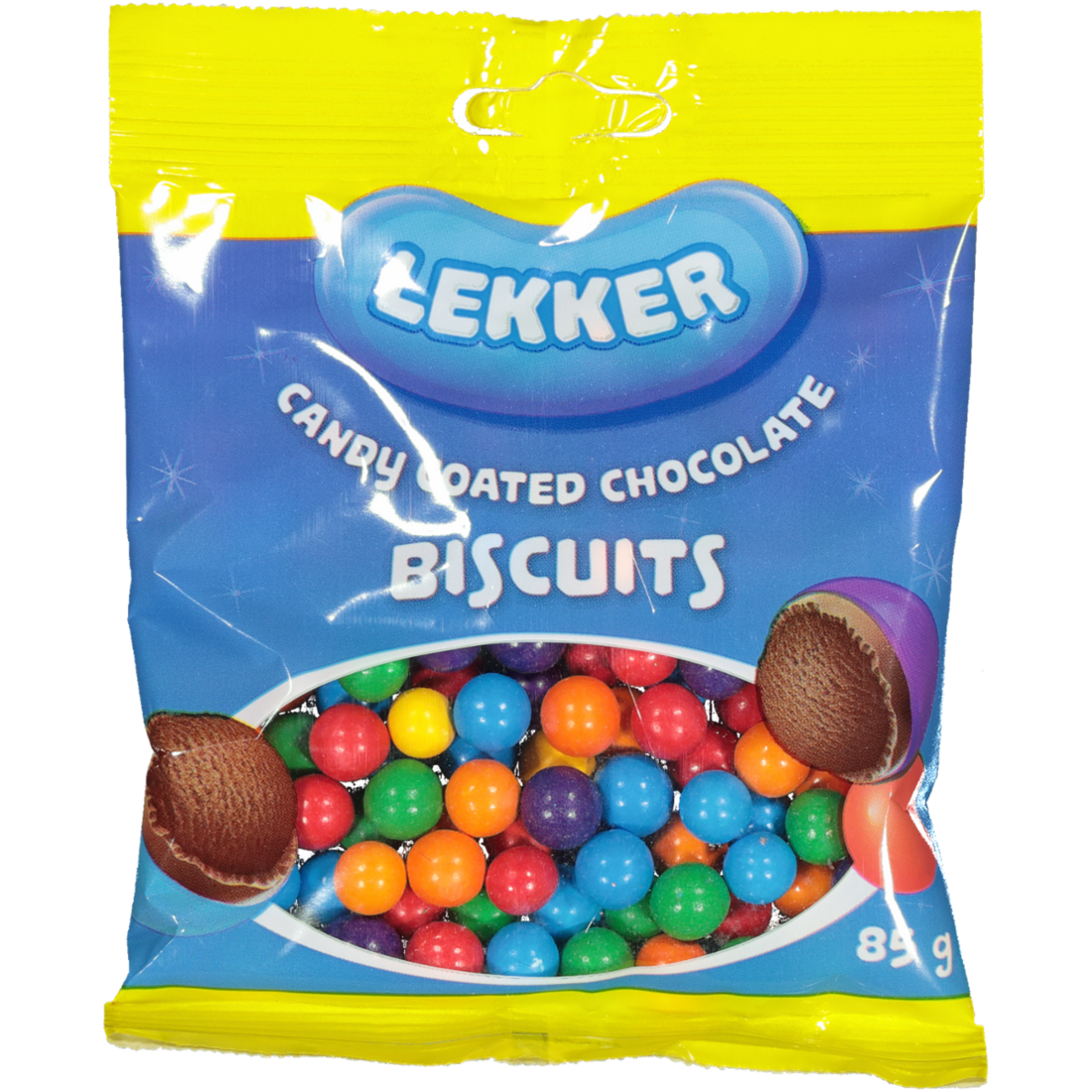 Lekker Candy Coated Chocolate Biscuits