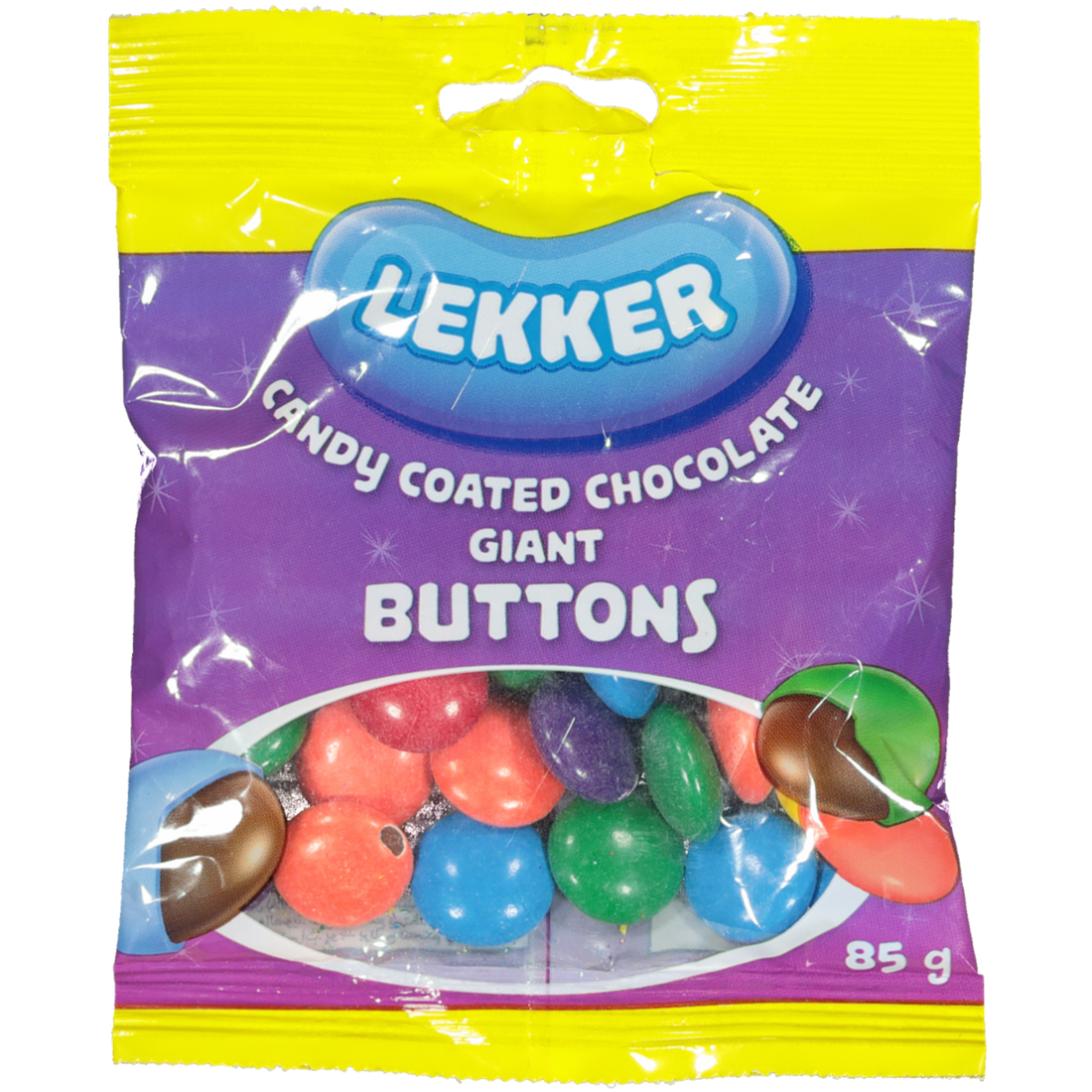 Lekker Candy Coated Chocolate Buttons