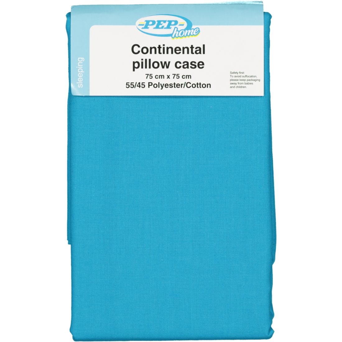 Conti Pillowcase - Turquoise