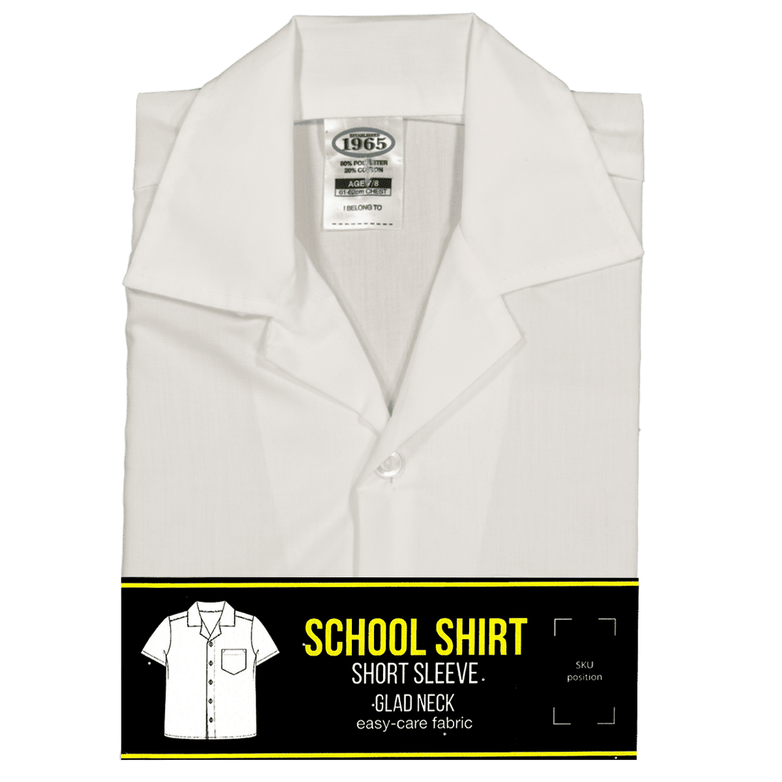 Short Sleeve School Shirt