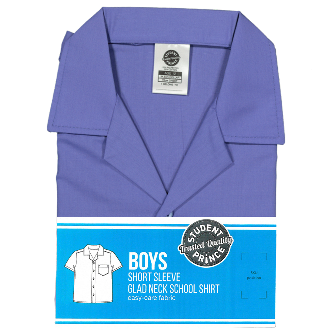 Short Sleeve School Shirt