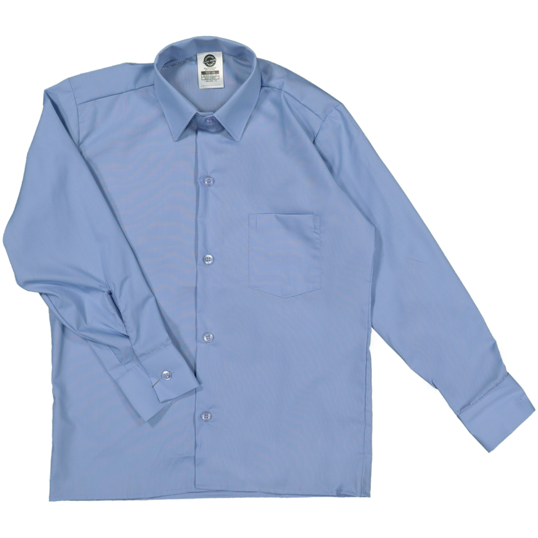 Long Sleeve High Raised Collar Shirt