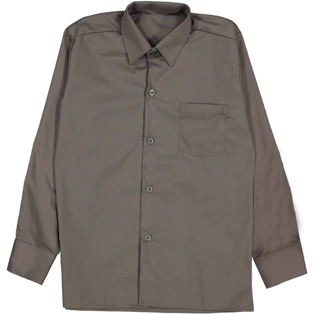 Long Sleeve Primary Raised Collar Shirt