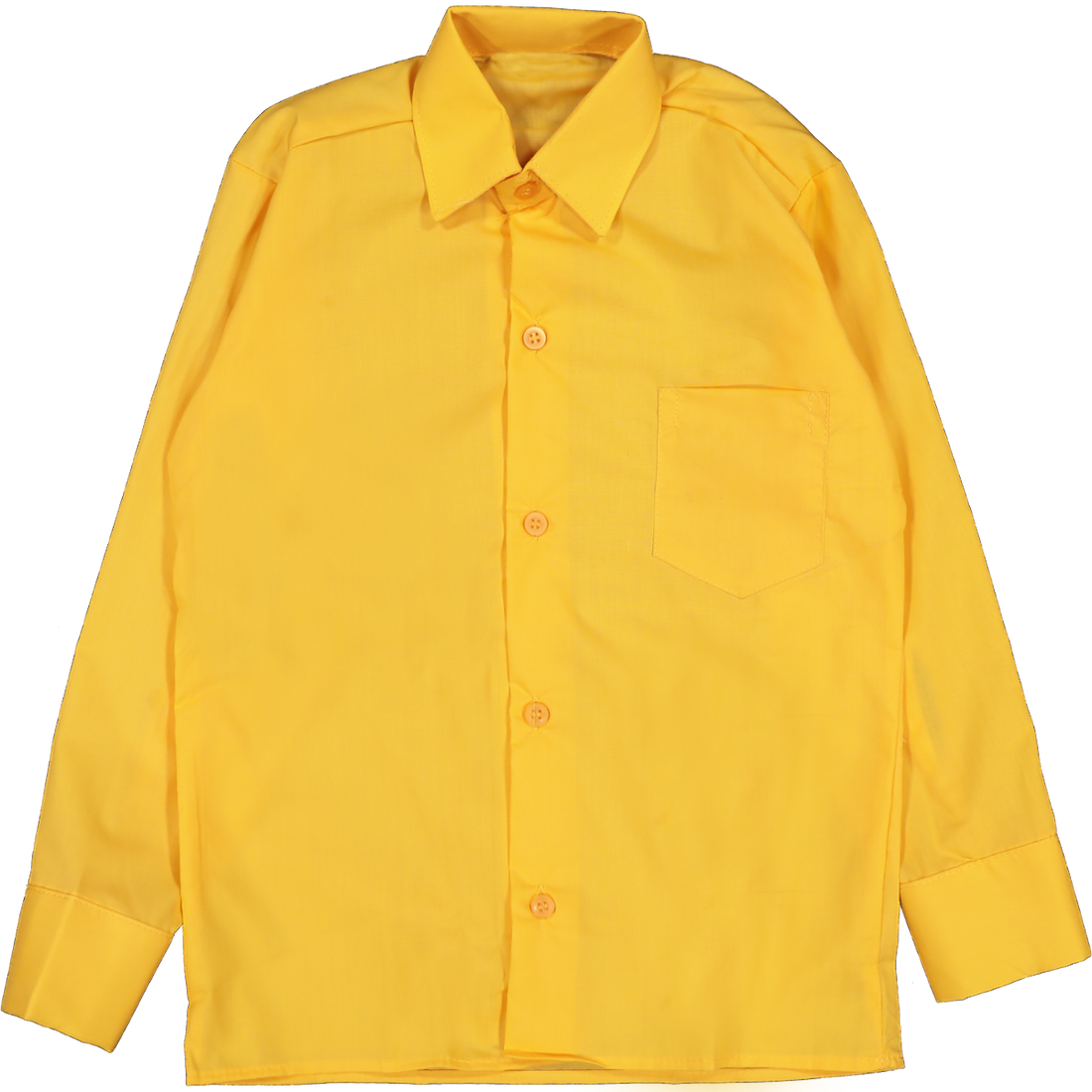 Long Sleeve Primary Raised Collar Shirt