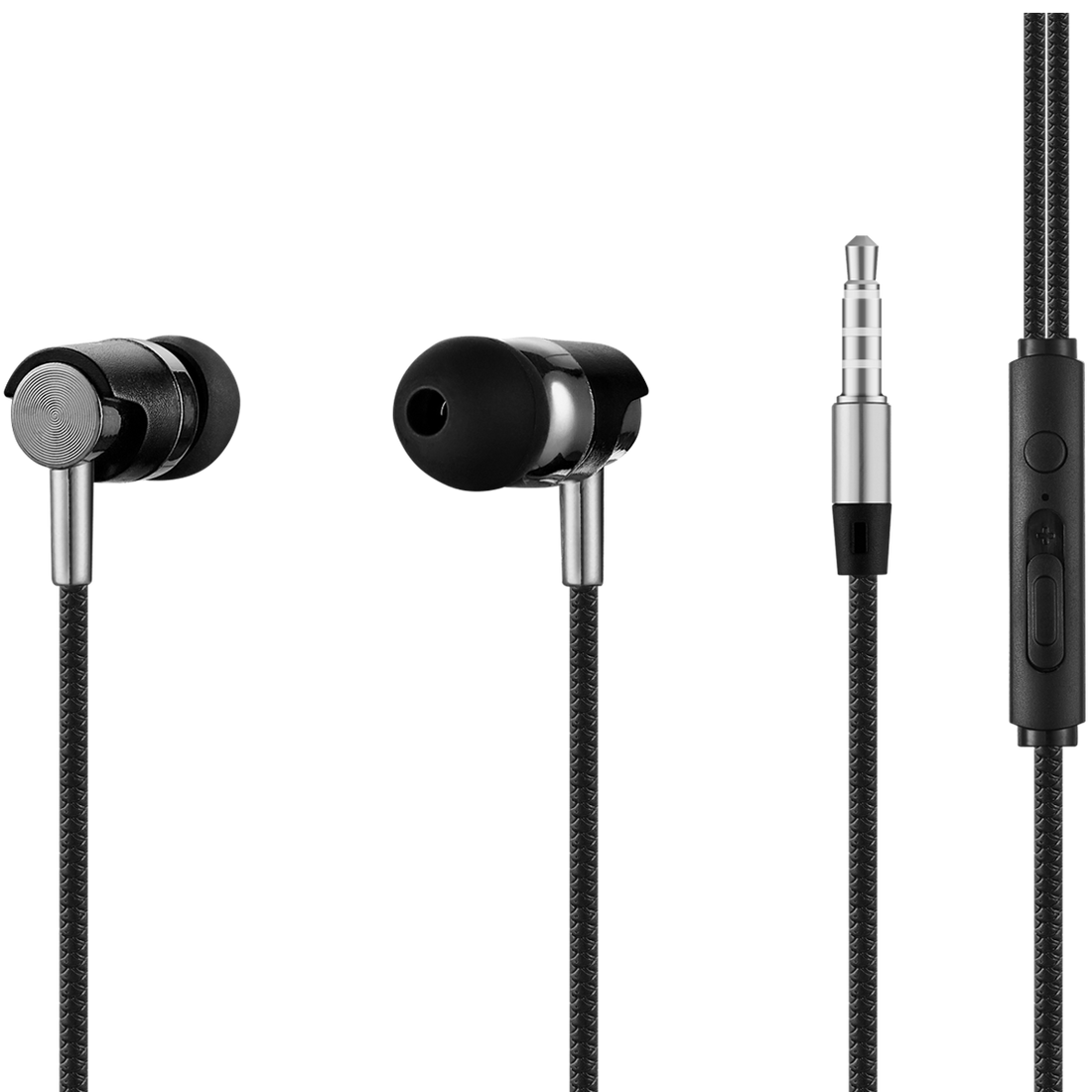 Metallic Earphones With Microphone