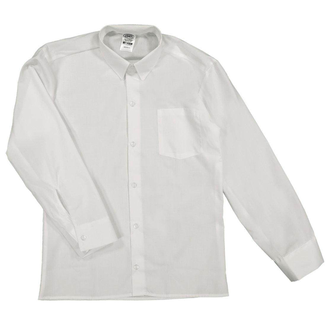 Long Sleeve Primary Raised Collar Shirt