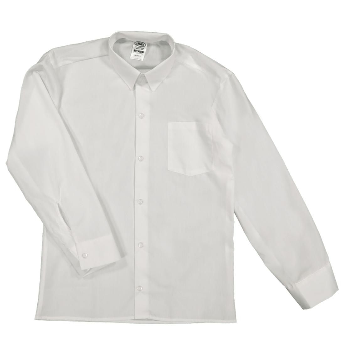 Long Sleeve High Raised Collar Shirt