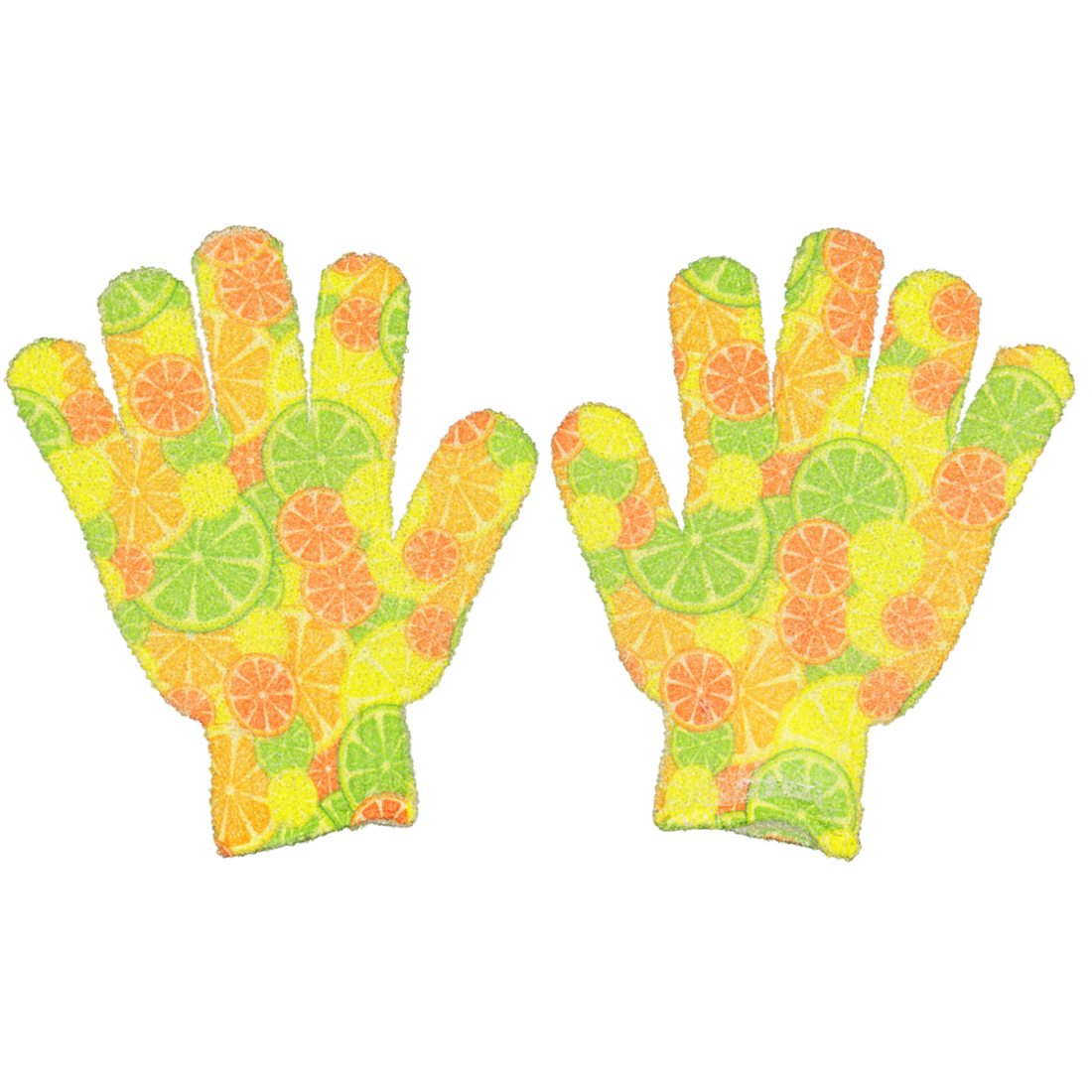 Printed Bath Gloves