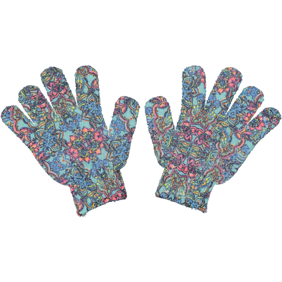 Printed Bath Gloves