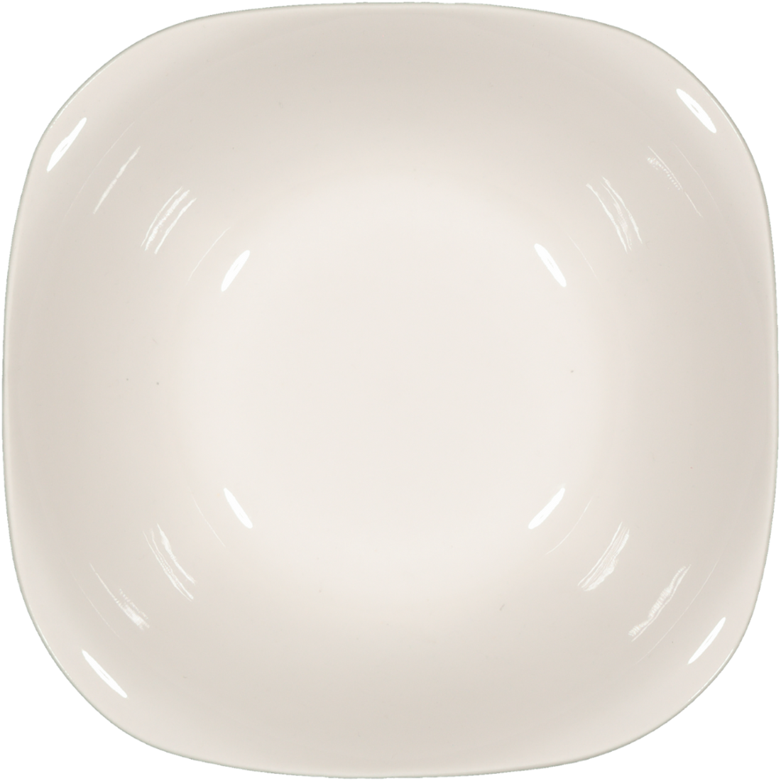 Square Bowl White