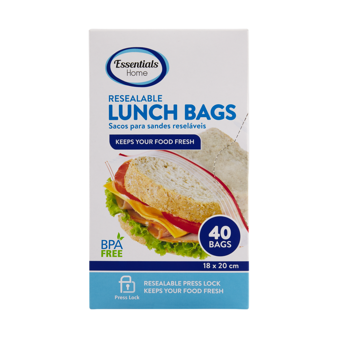 Essentials Home Sandwich Bags