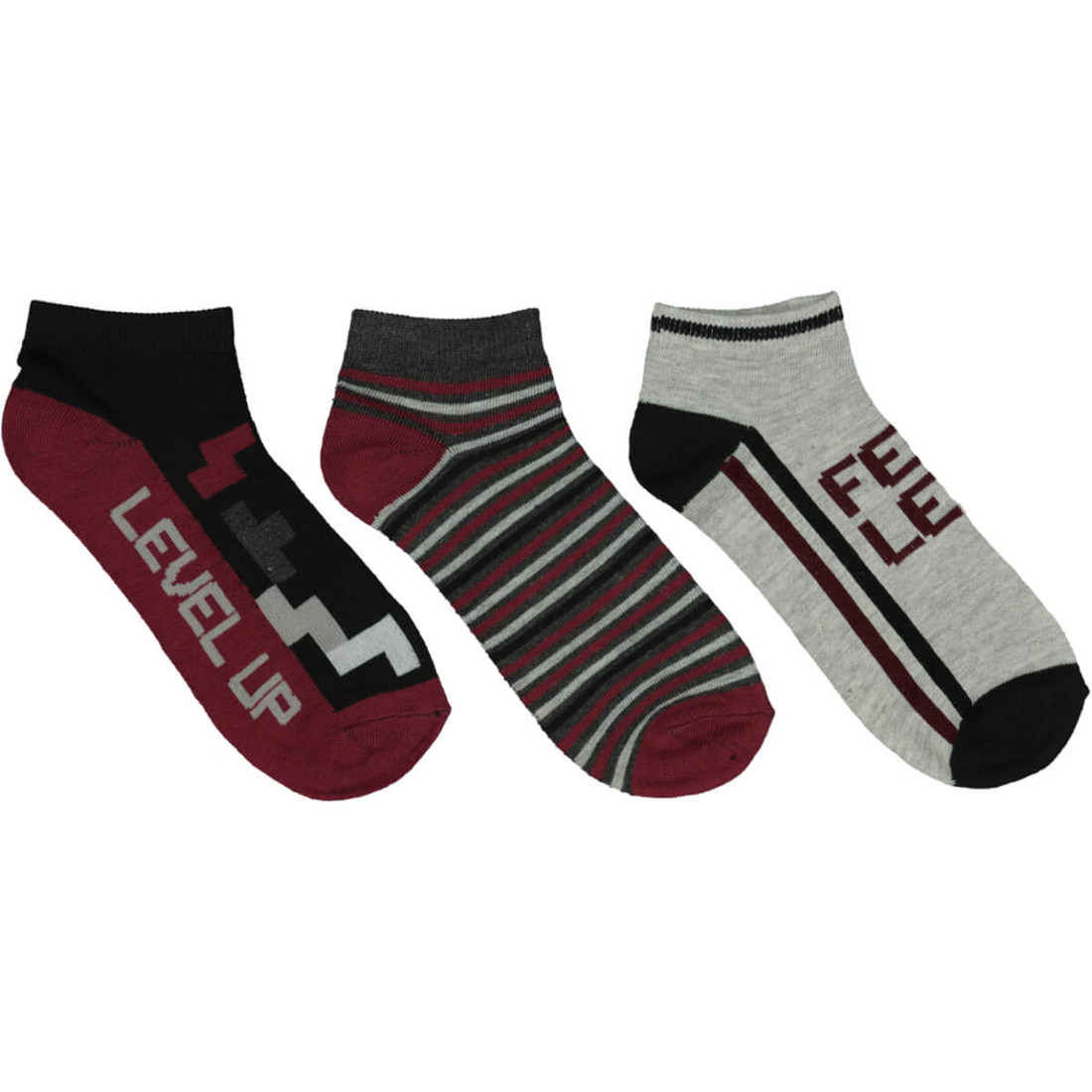 3-Pack Liner Socks