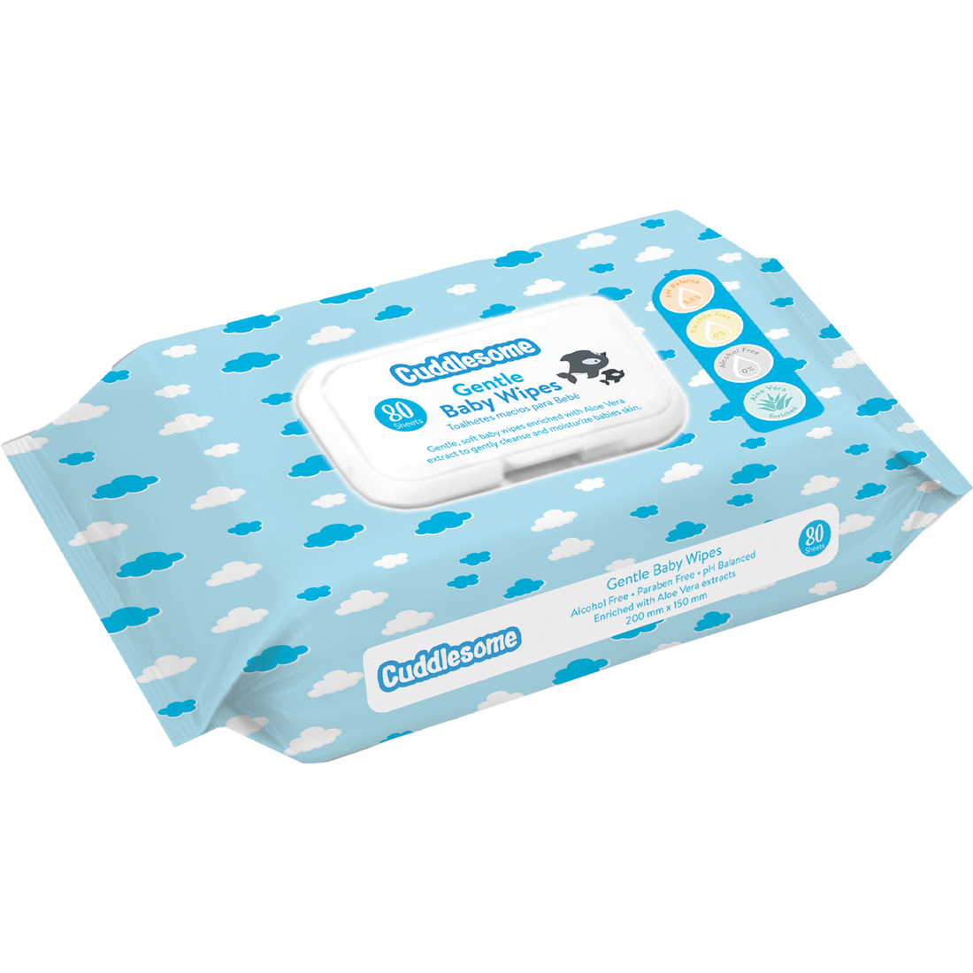 Cuddlesome Gentle Baby Wipes