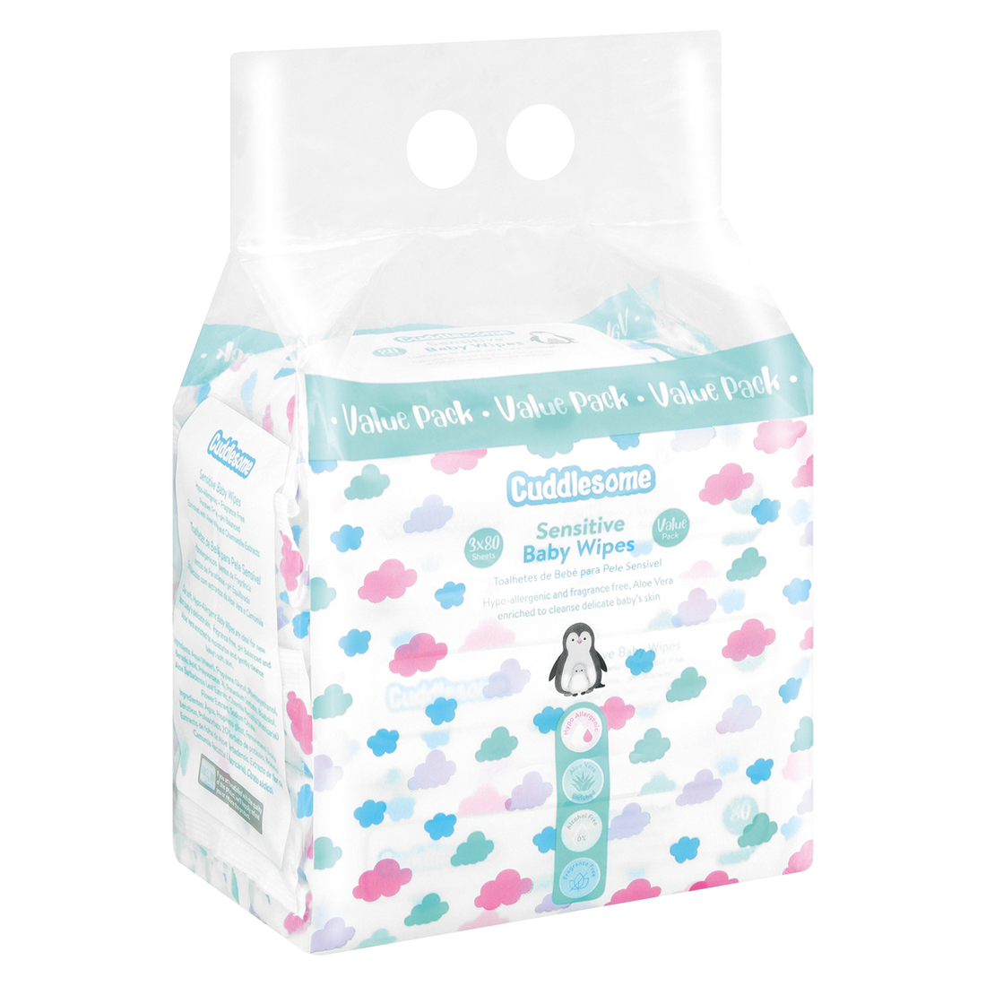 Cuddlesome Sensitive Wipes