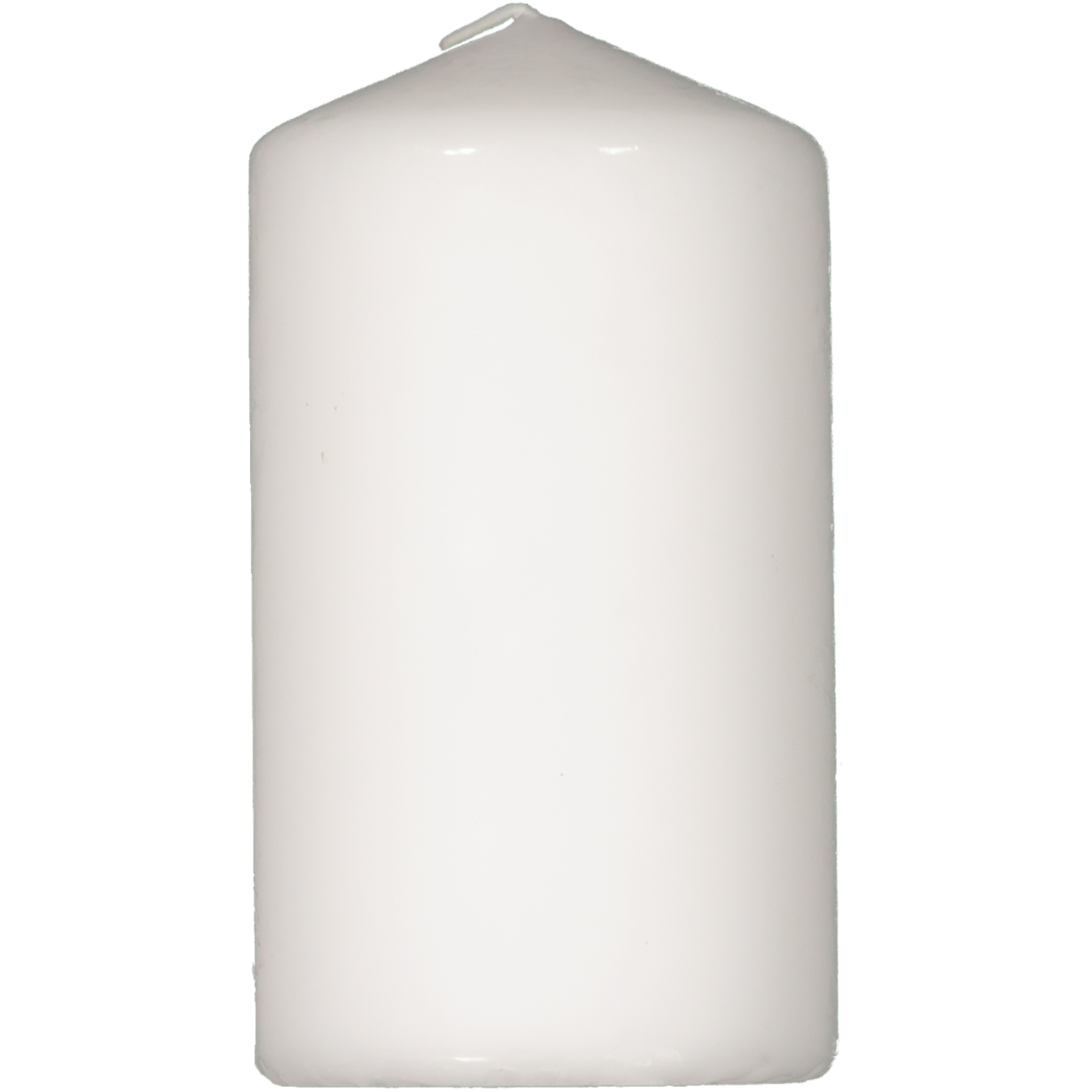 Large White Pillar Candle