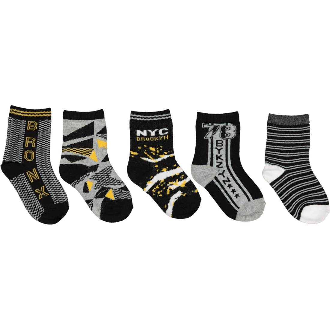 Baby Boys 5-Pack Socks