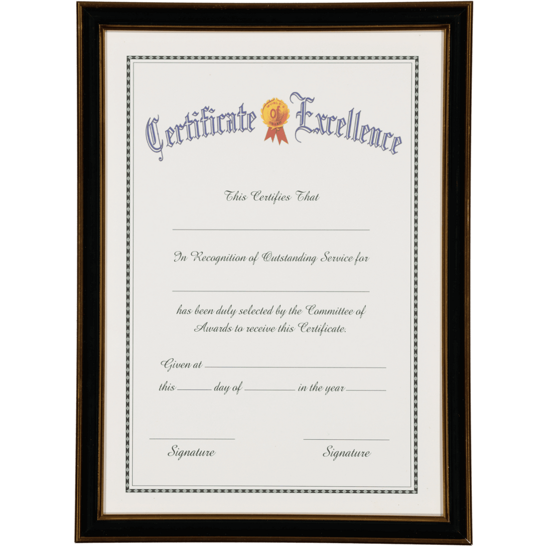 Certificate Photo Frame