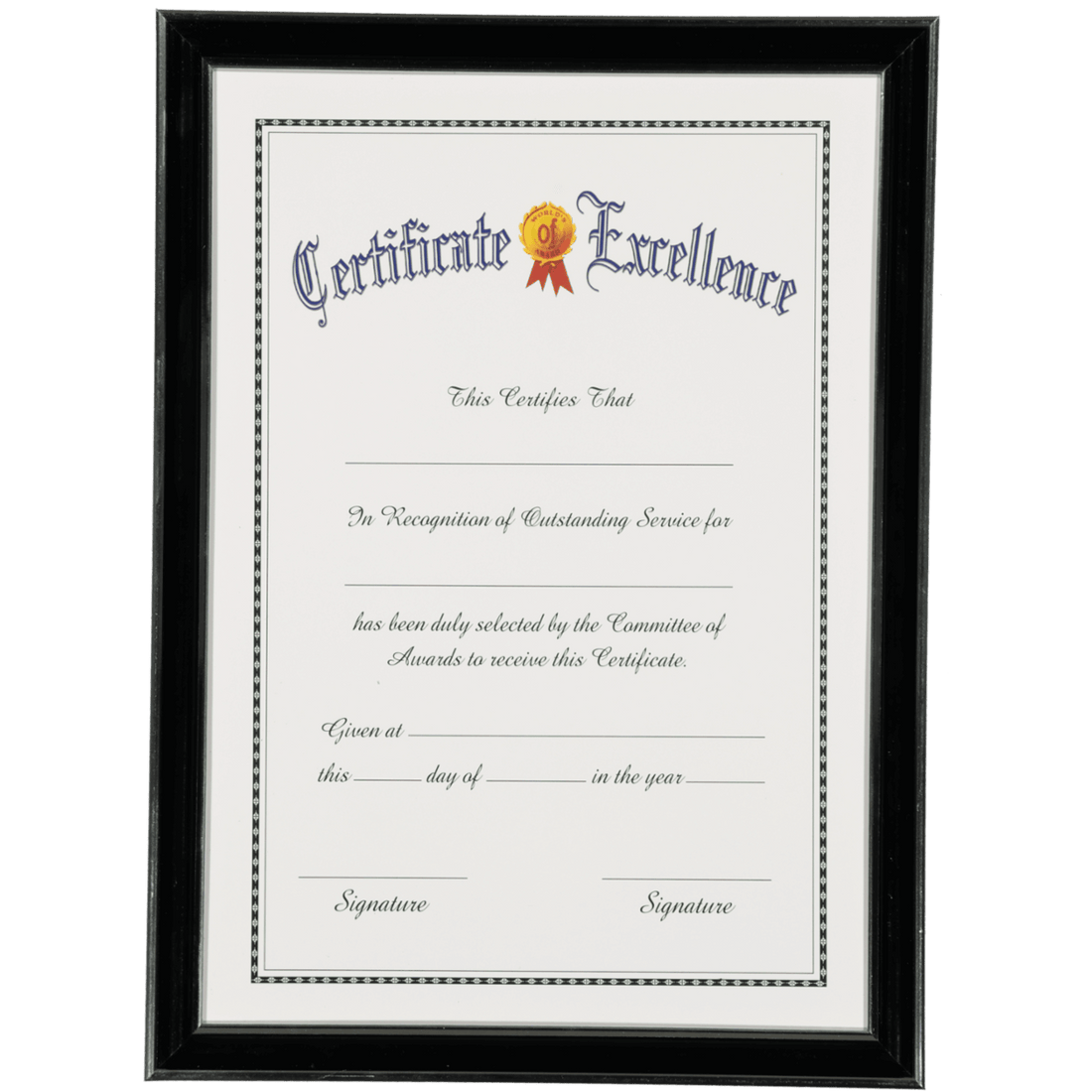 Certificate Photo Frame