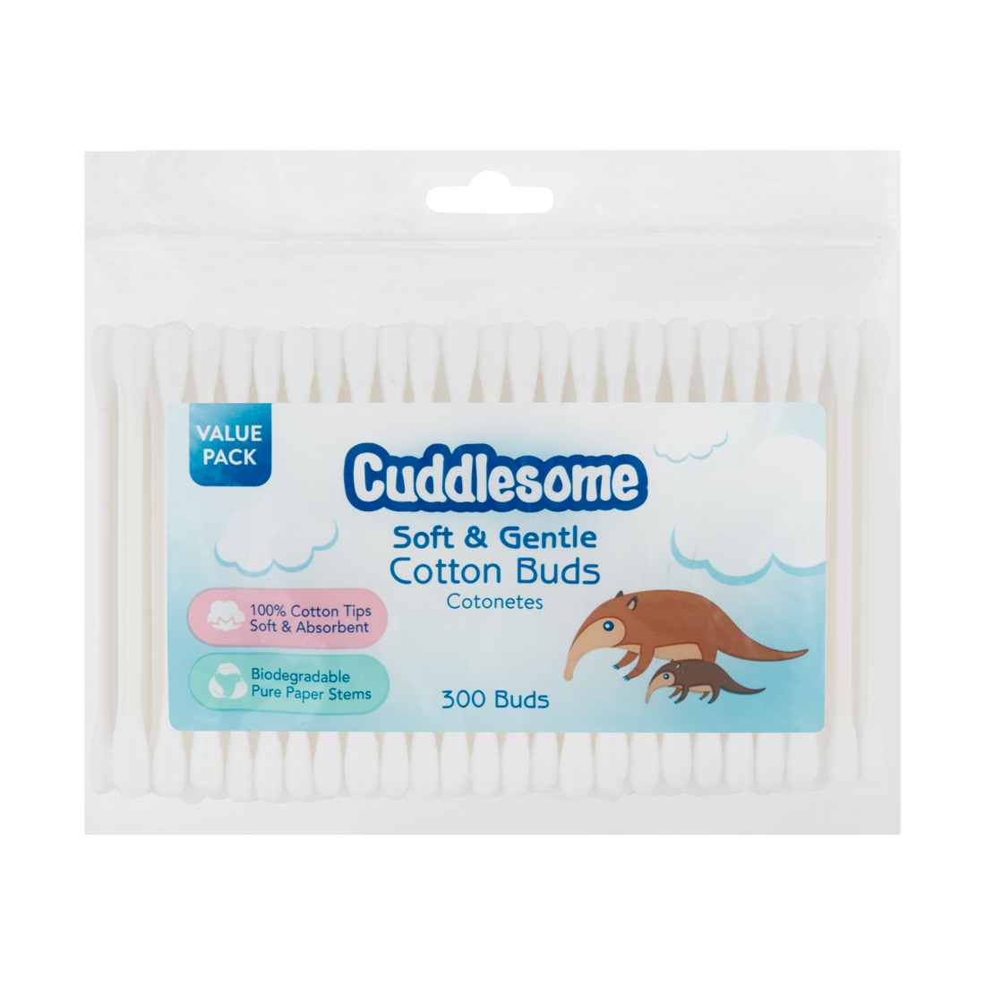 Cuddlesome Biodegradable Cotton Buds