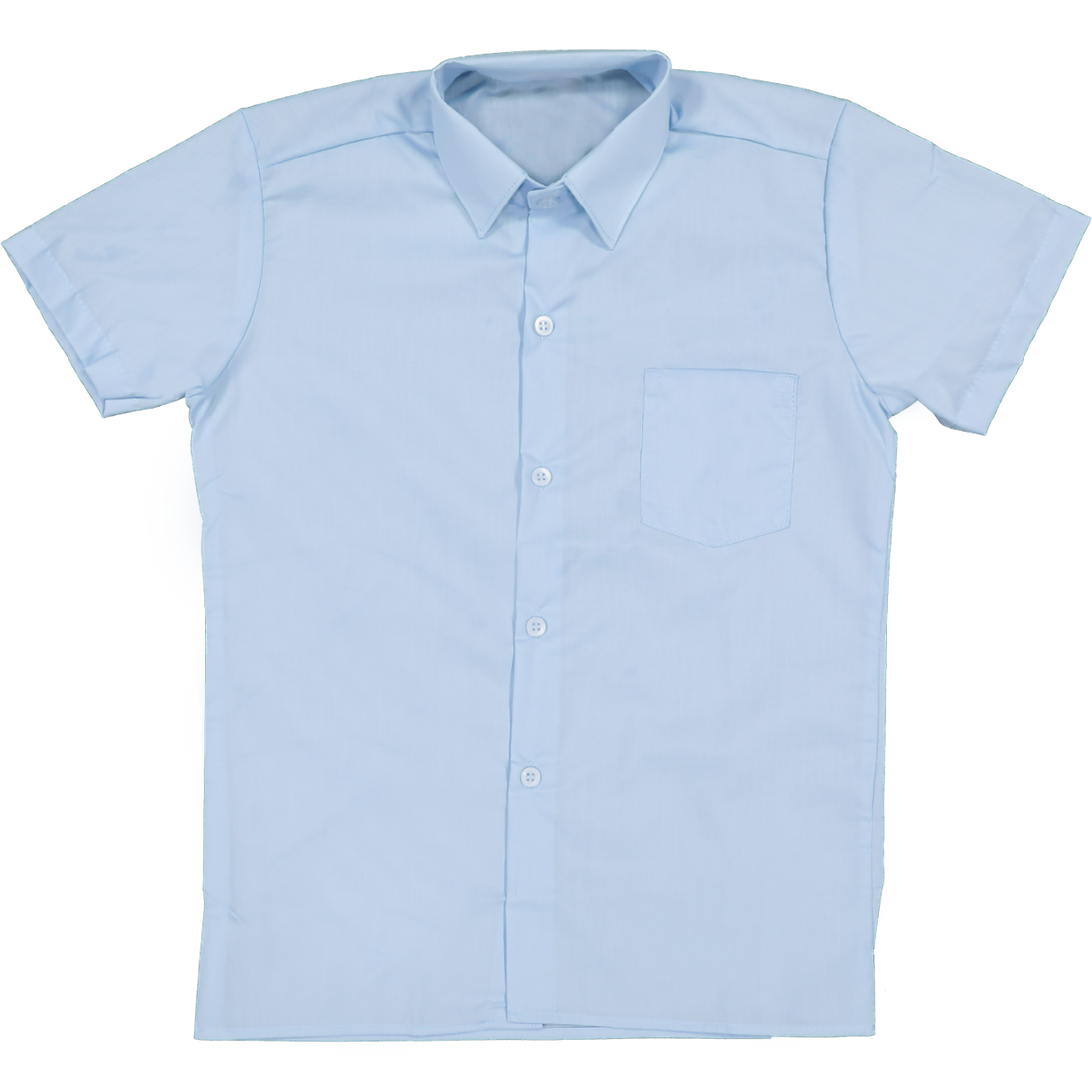 Short Sleeve Primary Raised Collar Shirt