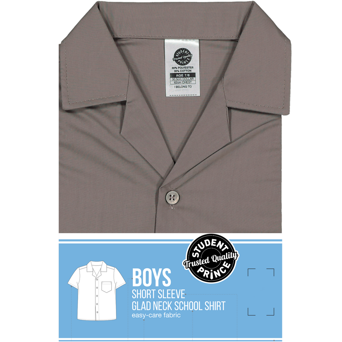 Short Sleeve Primary Gladneck Shirt