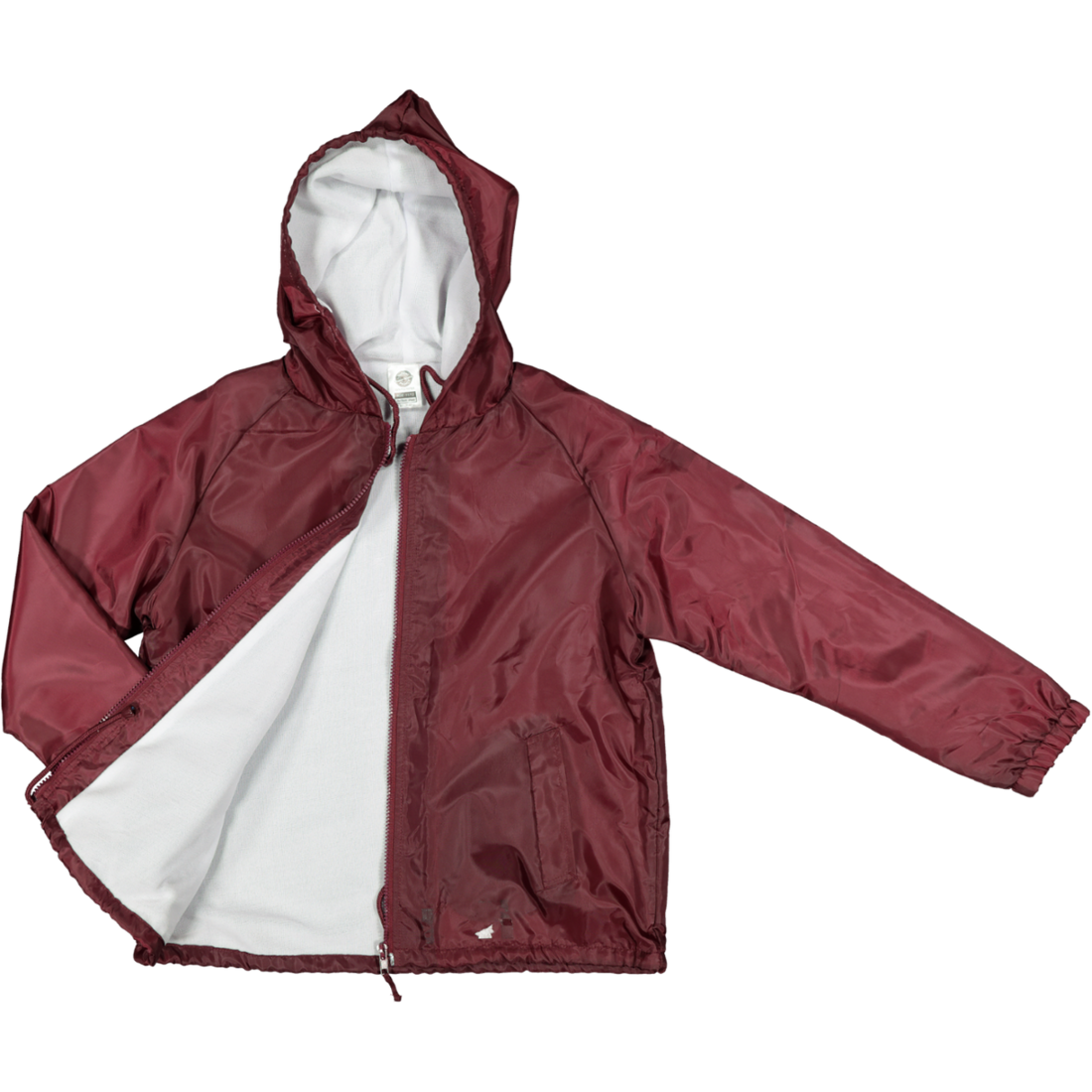 School Rainjacket Maroon