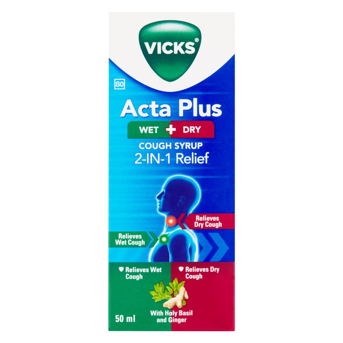 Vicks 2-In-1 Cough Syrup