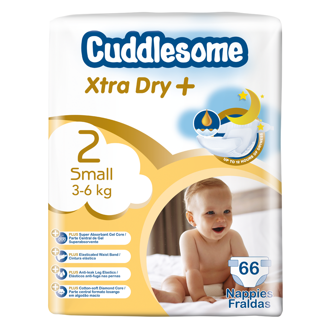 Cuddlesome Xtra Dry Nappies