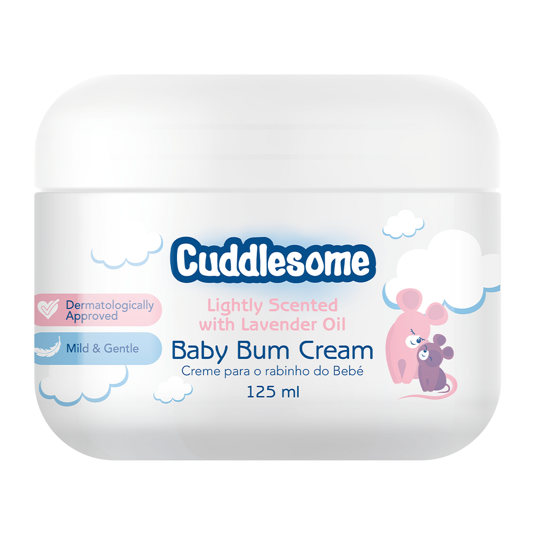 Cuddlesome Baby Bum Cream With Lavender Oil