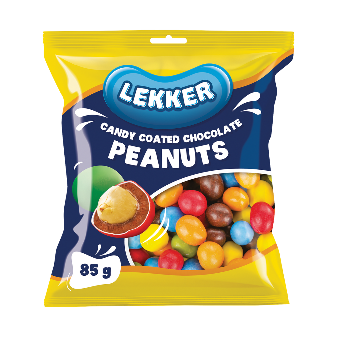 Lekker Candy Coated Chocolate Peanuts