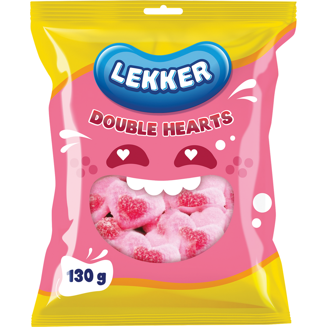 Lekker Double Hearts Sweets