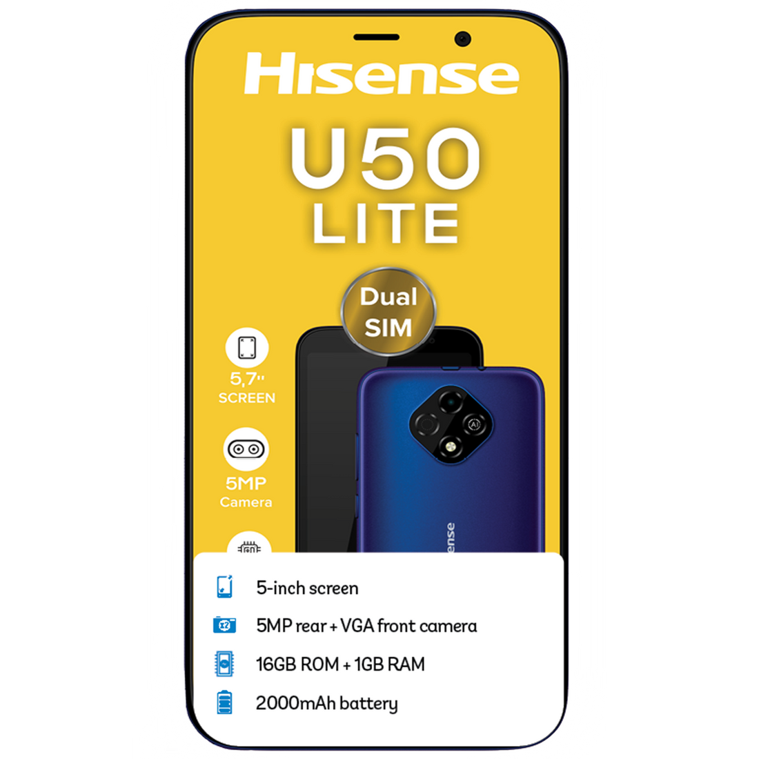 Hisense U50 Lite