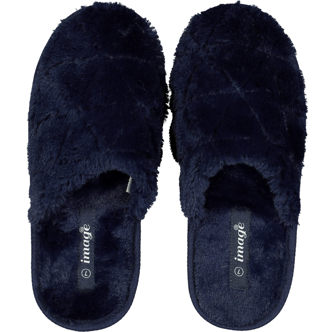 Navy Slippers