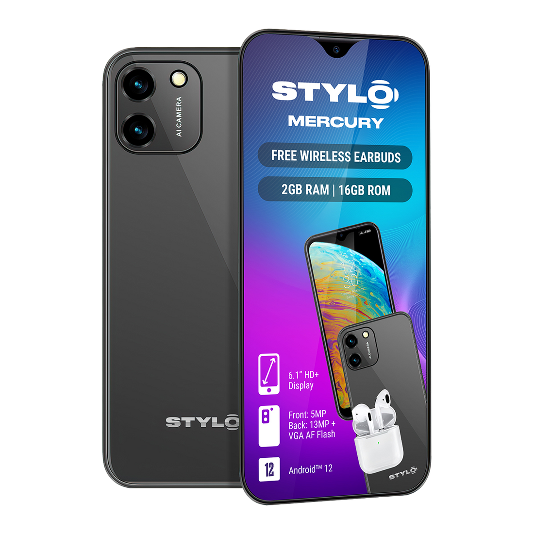 Stylo Mercury Plus Tws Earbuds