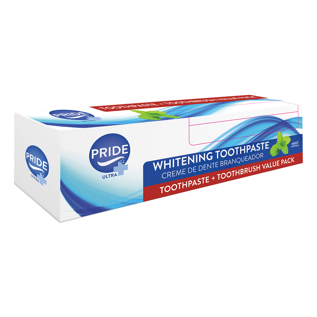 Pride Ultra Plus Toothbrush With Toothpaste Value Pack