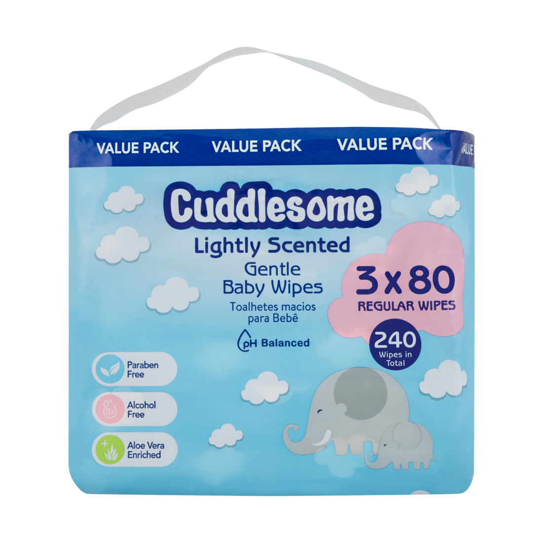 Cuddlesome Gentle Baby Wipes