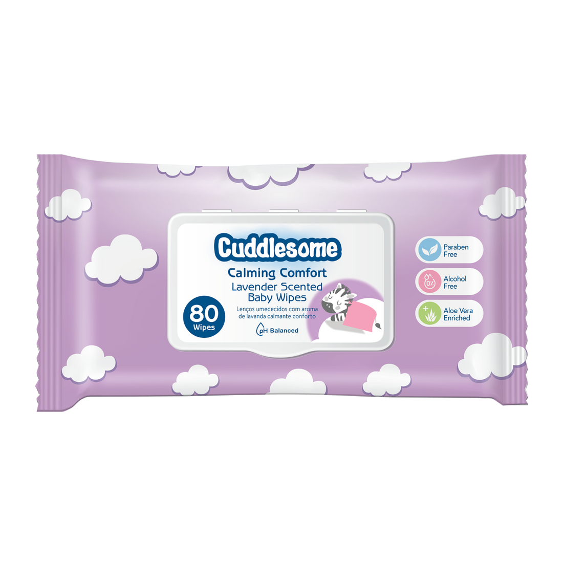 Cuddlesome Calming Comfort Baby Wipes