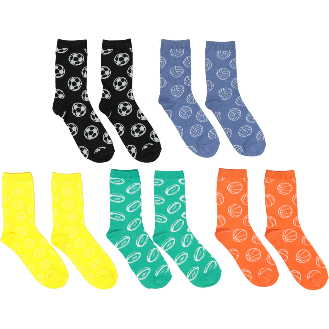 Crew Socks 5 Pack