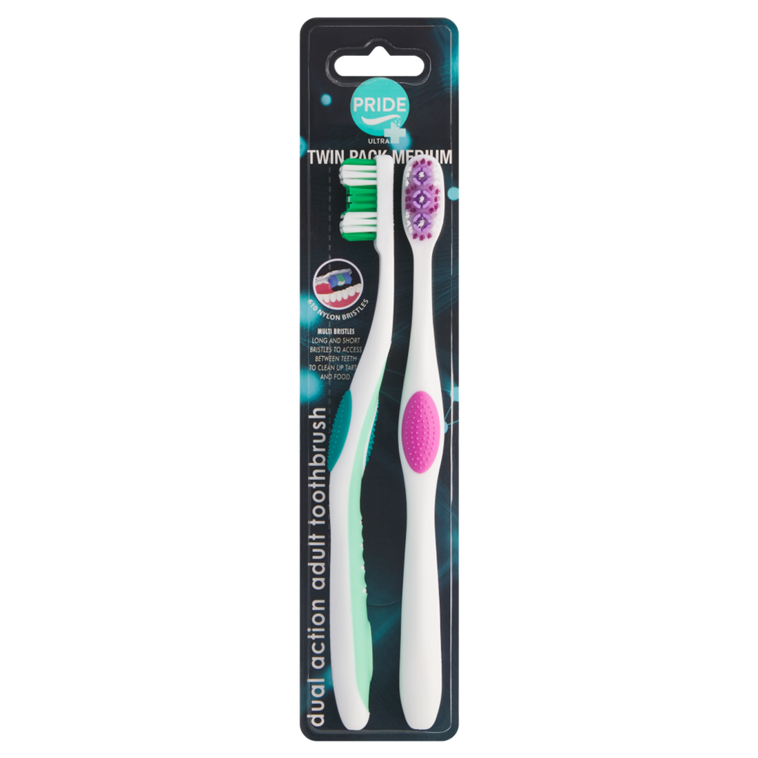 Pride Ultra Plus Twin Pack Toothbrush