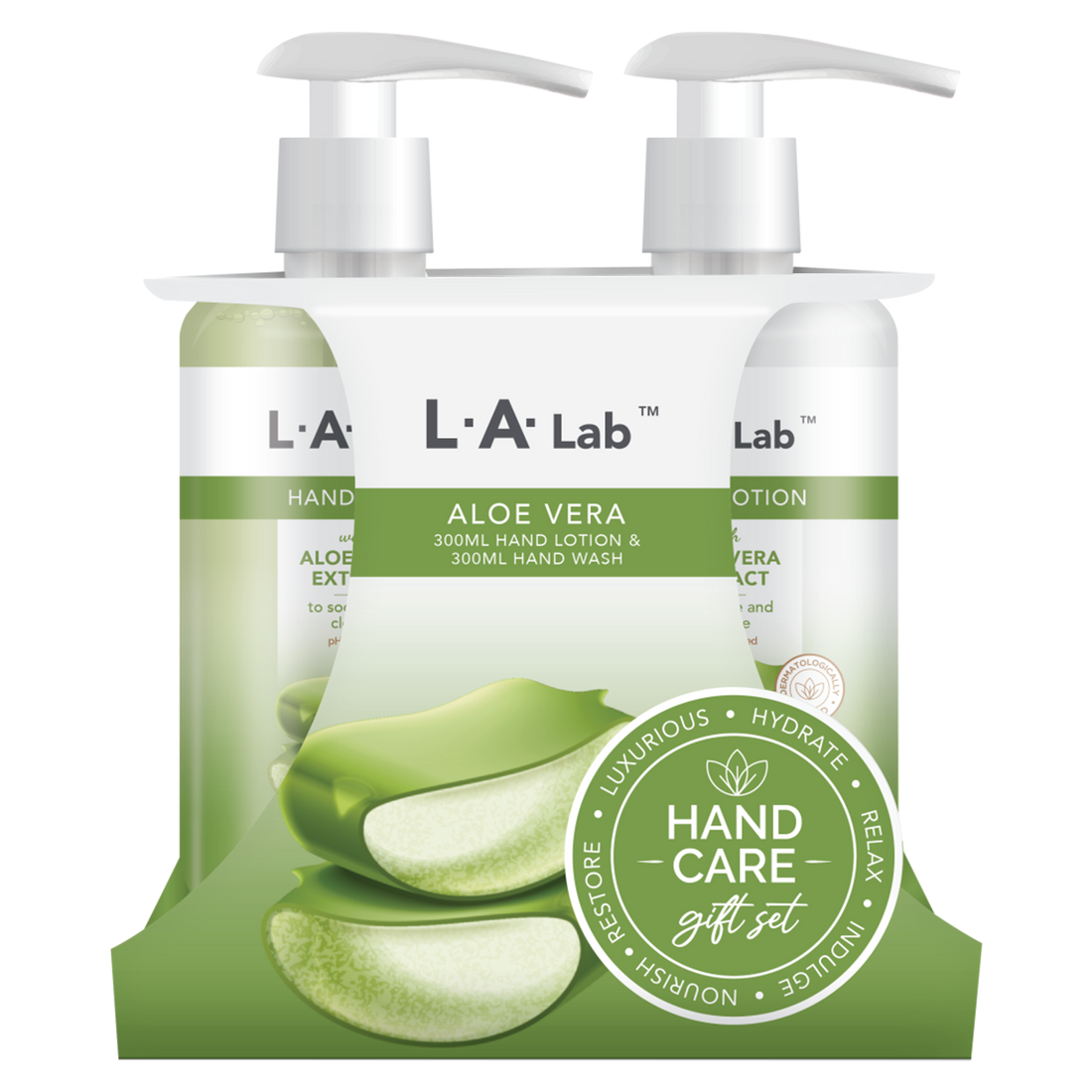 L.A. Lab Handwash And Body Lotion Caddy