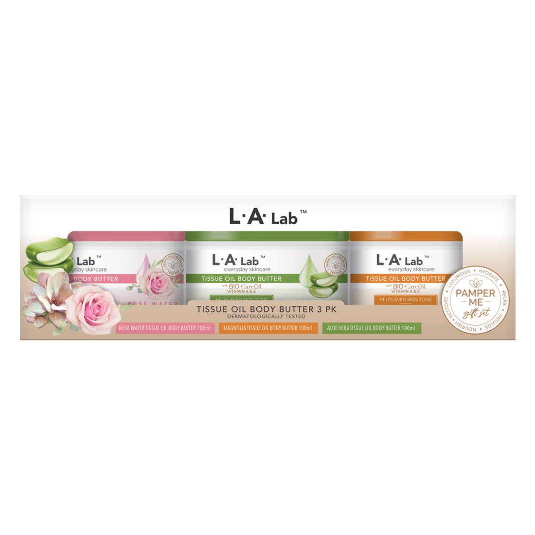 L.A. Lab 3-Pk Mini Body Butter Set