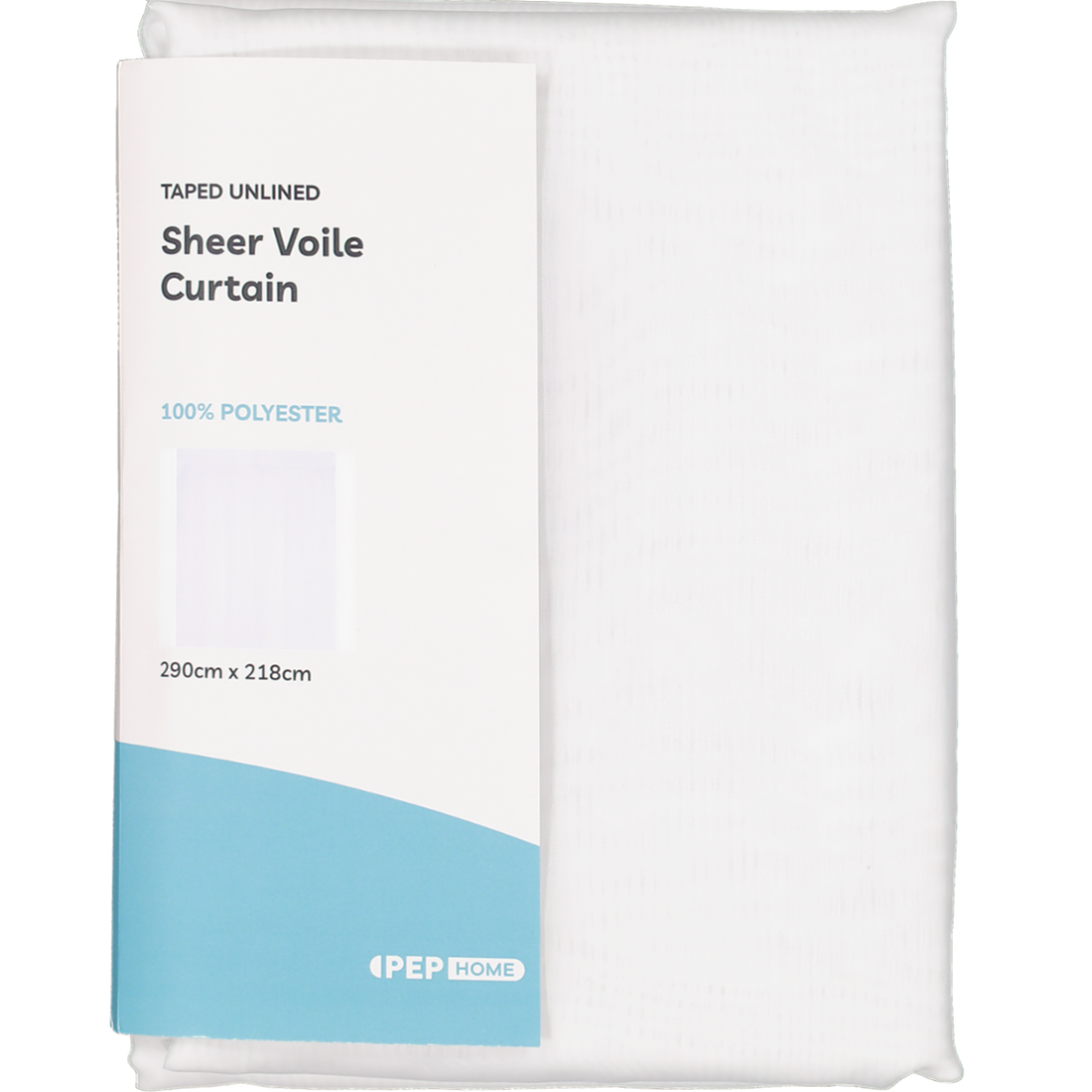 White Sheer Voile Wide