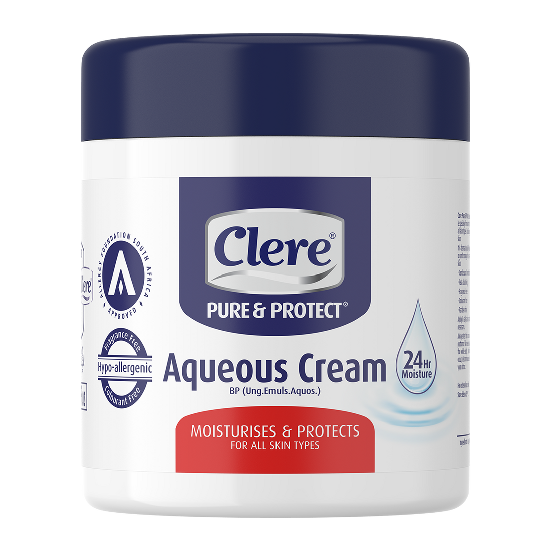 Clere Pure And Protect Aqueous Cream