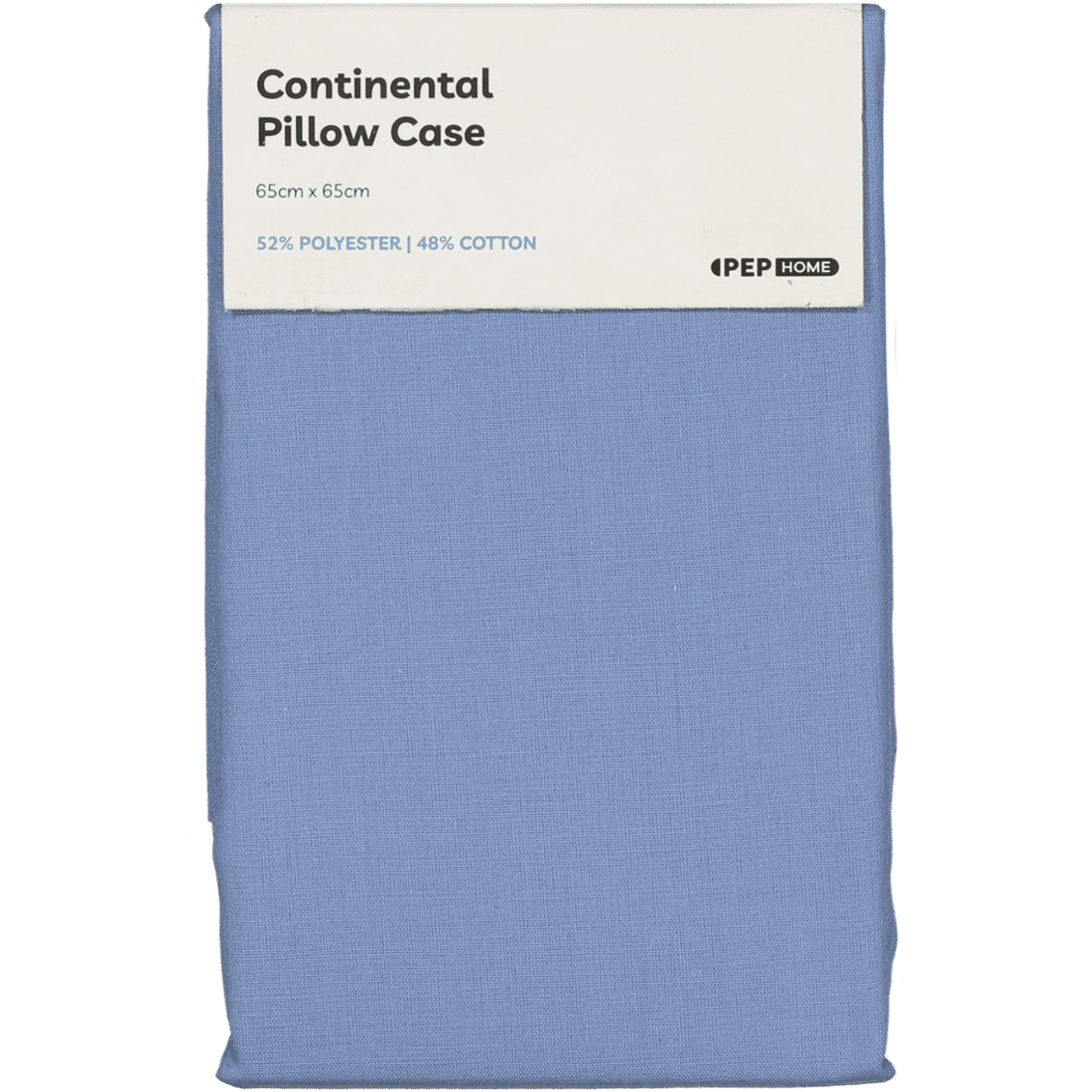 Continental Denim Blue Pillowcase