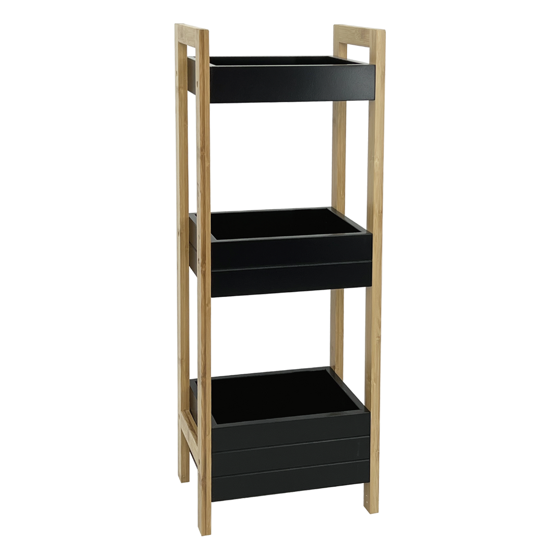 3-Shelf Caddy Black